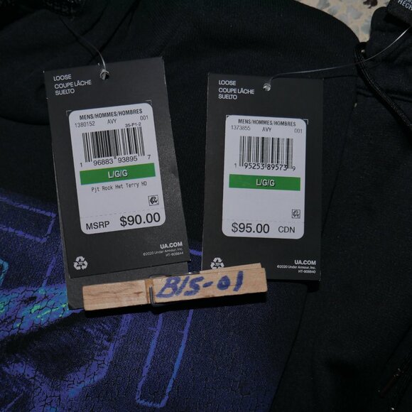 Under Armour Project Rock Sweatsuit Men's Size L Tracksuit Hoodie Joggers NWT - Picture 2 of 14